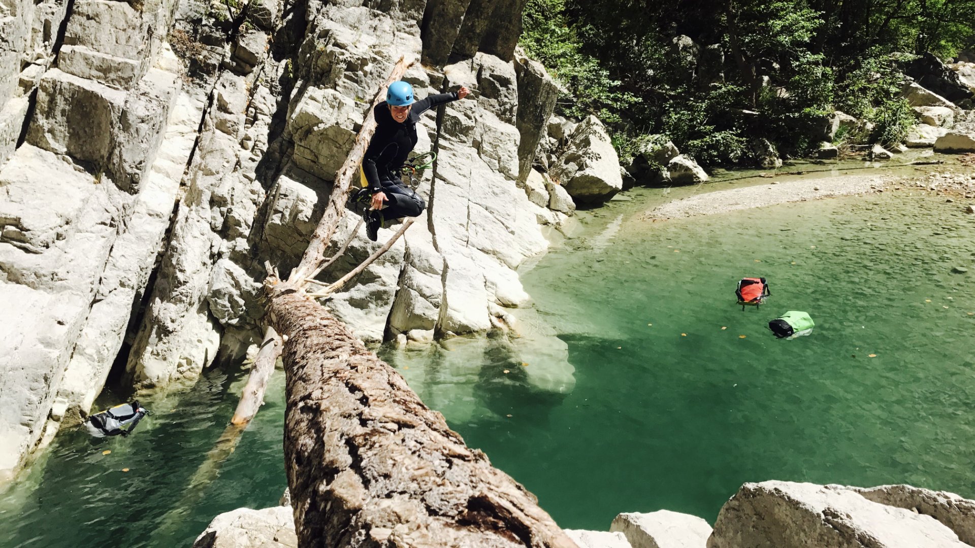 Canyoning - Clue d'Aiglun - Photo 2